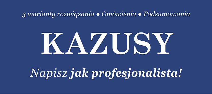 Kazusy – napisz jak profesjonalista